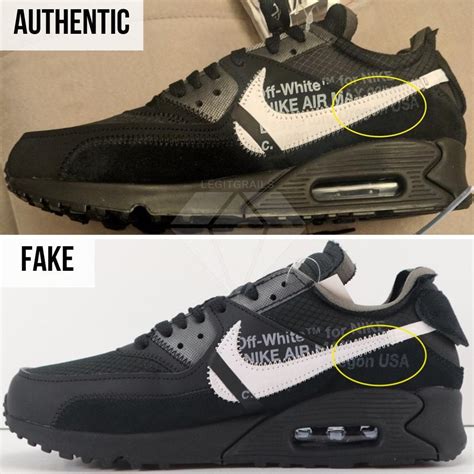 how to spot fake nike air max 90|white air max 90 men's.